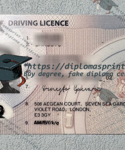 Uk Driving Licence